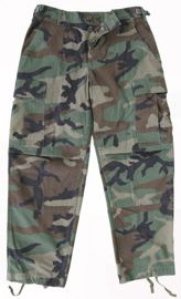 GENUINE US ARMY WOODLAND CAMO FIELD PANTS