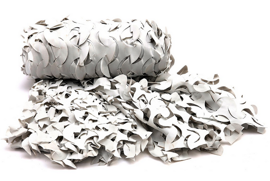 CAMOUFLAGE NET - PRO CRAZY CAMO - Mil-Tec - WHITE - 2.4 x 3 M