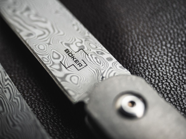 DAMASCUS KNIFE LRF - BOKER PLUS
