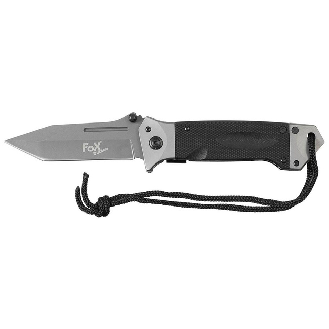 Jack Knife, G10-handle, black, beltclip, single-hand