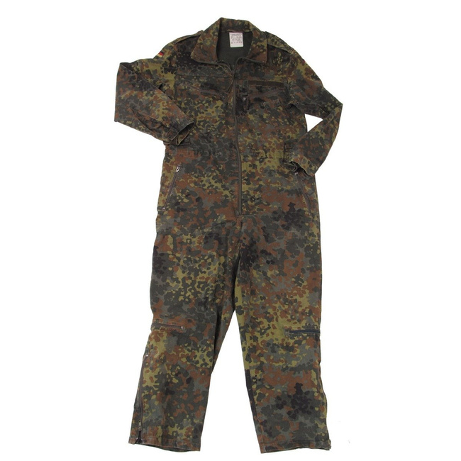 BW TANKMAN COVERALL - CAMO - MILITARY SURPLUS - USED
