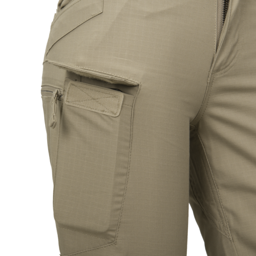 WOMEN'S URBAN TACTICAL PANTS -  UTP Resized®  - POLYCOTTON RIPSTOP - Helikon-Tex® - SHADOW GREY- LENGTH 34″