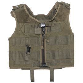 TACTICAL VEST - OD GREEN - AUSTRIAN ARMY MILITARY SURPLUS - USED