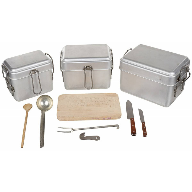 FIELD KITCHEN SET V54 - MILITARY SURPLUS CZECHOSLOVAK ARMY - USED