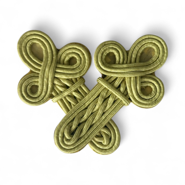 Ceremonial military ranks with braiding (set of 2) - RSR period - Military surplus from the Romanian Army