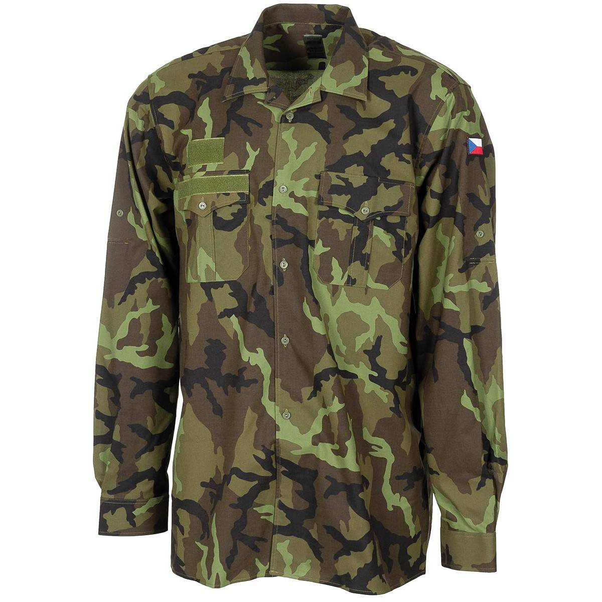 CZECH LONG SLEEVE SHIRT - M95 CZ CAMO - MILITARY SURPLUS