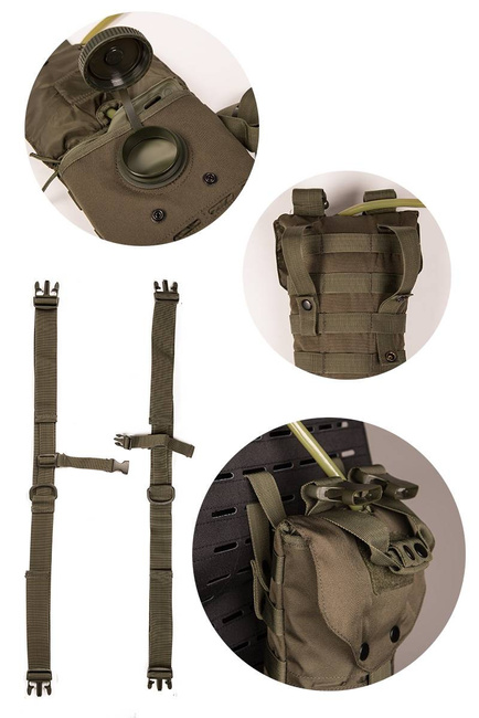 LASER CUT HYDRATION PACK - 2.5L - Mil-Tec - OD