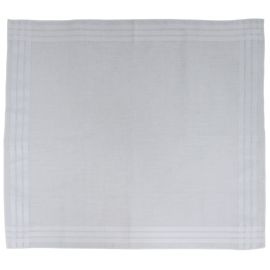 NL handkerchief, towel, white, used