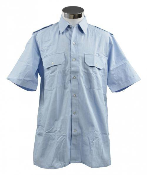 DUTCH SHORT SLEEVES SHIRT - BLUE - USED